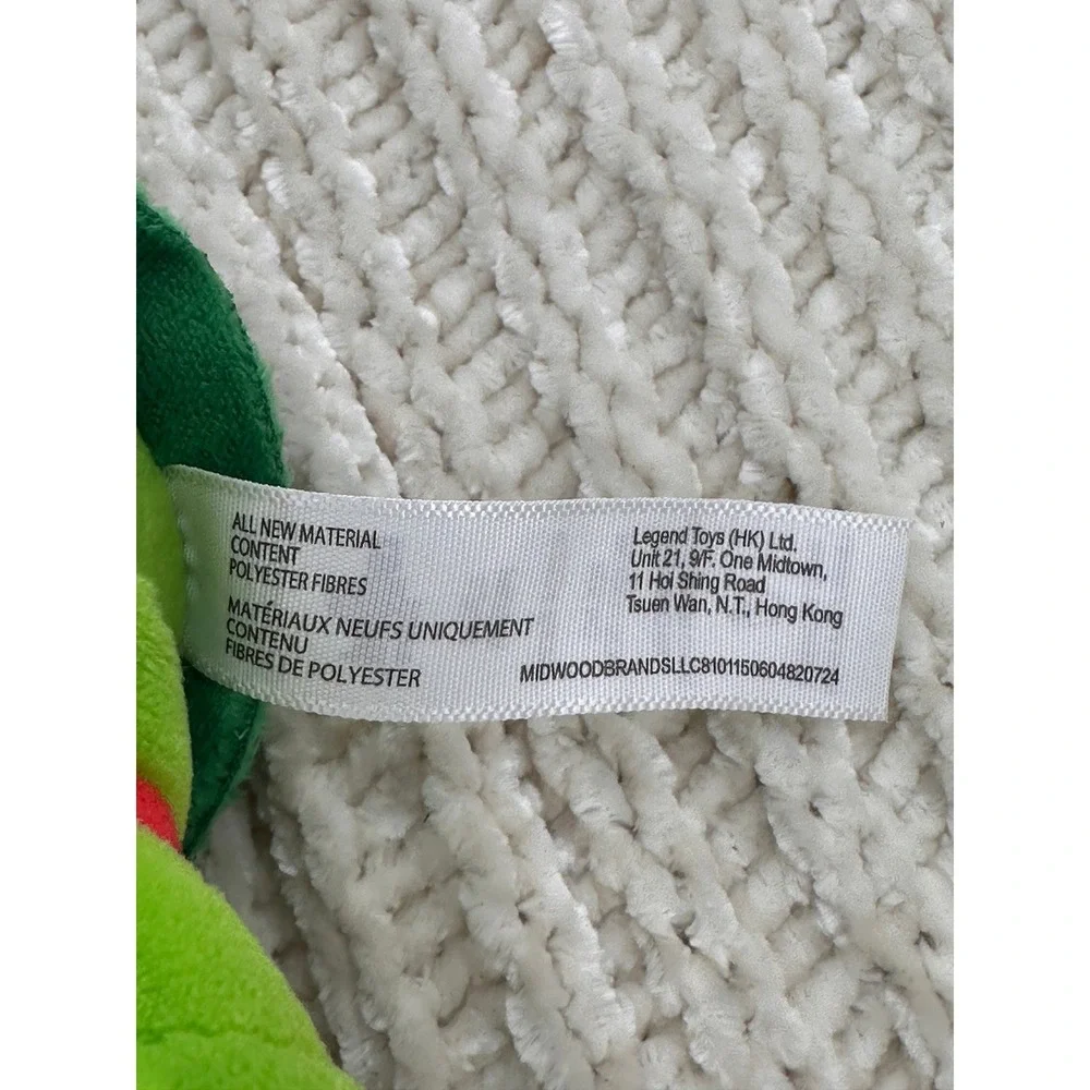 Legend Toys TMNT‎ Raphael Plush Red Mask Stuffed Animal 9 inch Kids Green 2024
